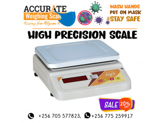 How much is a high precision table top weighing scale at a supplier shop Buikwe