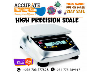 Who are suppliers of high precision table top scales Lugazi, Uganda ?