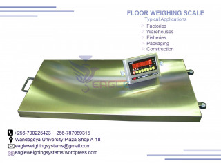 Logistics floor scale