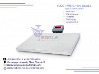 Platform floor digital weighing scale