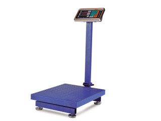 Stainless steel top platform scale with rail