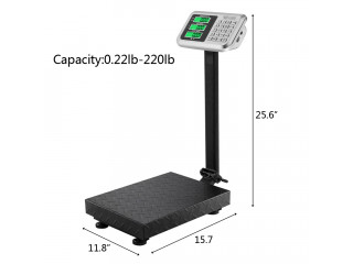 Industrial strong low profile platform scale