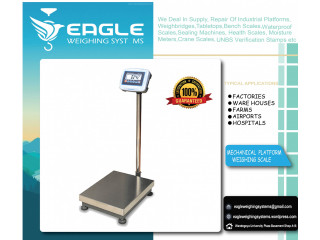 Industrial strong low profile platform scale