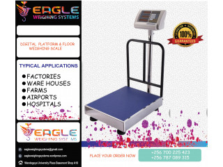 Industrial strong low profile platform scale