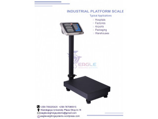 Weighing floor scales at Eagle Weighing systems Ltd