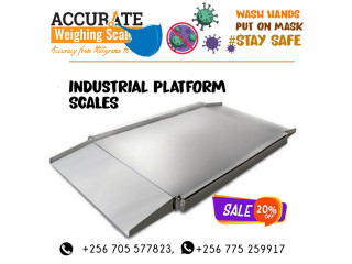 User friendly industrial checked floor scales ramped up to 1 ton, 3 tons and 5 tons Muyenga