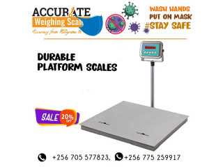 Rugged platforms and heavy duty floor scales maximum 500kg and 800kg