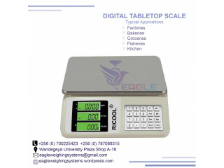 Table top digital weighing scales