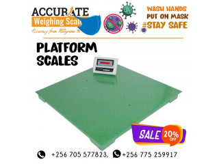 Washdown industrial floor platform weighing scales 