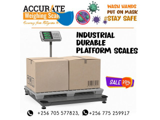 Waterproof stainless-steel heavy-duty floor weighing scales 3000kg capacity from Busia