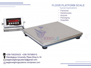 What is the price of platform weighing scales in Uganda