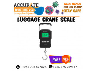  Electronic digital travel digital luggage hanging weighing scale Kampala