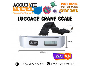 Stainless steel weighing travel 50kg portable digital luggage scale Lugazi