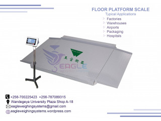 Platform weighing scales at Eagle Weighing Systems Ltd