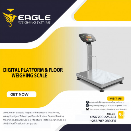 high-quality-tcs-digital-platform-weighing-scale-with-checkered-steel-plate-big-0