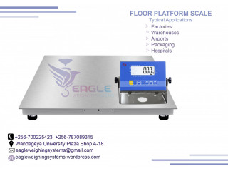 Factory use electronic digital platform weighing scales in kampala