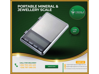 High-precision electronic carat scale for minerals