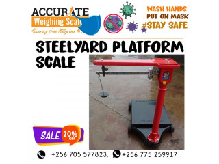 Mechanical steelyard Platform weighing scale built for heavy duty industrial use in stock Namulonge +256 (0 , +256 (0 