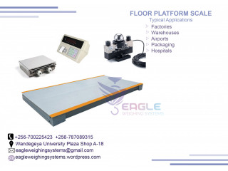 Electronic platform digital weighing scale with railing in kampala