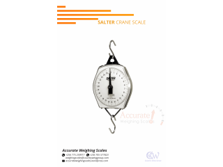 Dial salter crane weighing scale of Model 235/10S clock like display at discount price