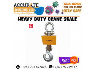 Zinc coated heavy duty hook digital crane weighing scale 20000kg for Kabale , +256 (0 