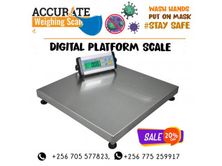 Platform weighing scale for calibration at a supplier shop Wandegeya 