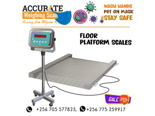 Weighing floor scales at accurate weighing systems LTD 