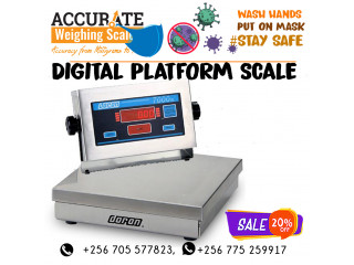  floor heavy duty scales with in and out ramps at discount for business Hoima