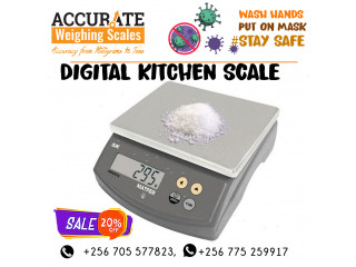 Appropriate kitchen scale with 2g divisions on market Mukono, Uganda