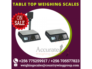 Dustproof Barcode printing table top weighing scales in stock Mbarara Uganda