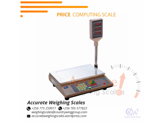 Flexible price computing scales at supplier shop Kalangala , +256 (0 