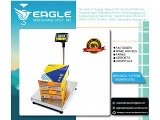 Platform weighing scales at Eagle Weighing Systems Ltd