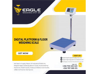 Industrial strong low profile platform scale