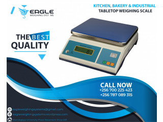 Stainless steel material table top weighing scales