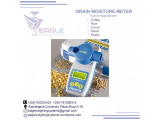 Handheld moisture meter for cereals