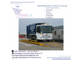 Checkered plate or 10mm plain plate weighbridge supplier in Ug