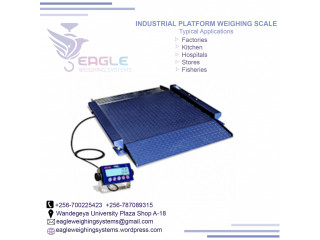 Weighing floor scales at Eagle Weighing systems Ltd