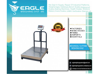 Industrial strong low profile platform scale