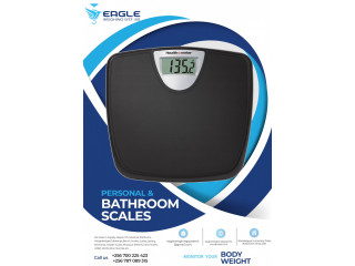 Digital personal scale for home use with easy reading