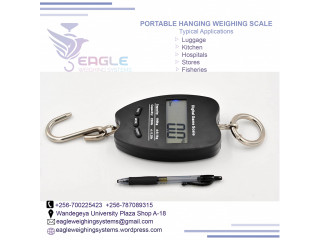 Waterproof digital hanging scales for fisheries in Uganda