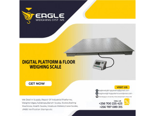 Weight floor weighing scales for industries