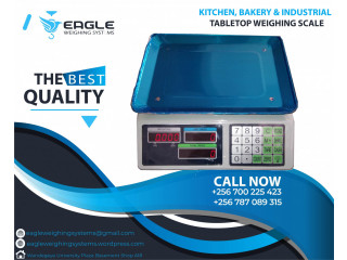 Table top digital scales