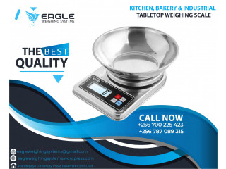 Stainless steel table top waterproof weighing scales