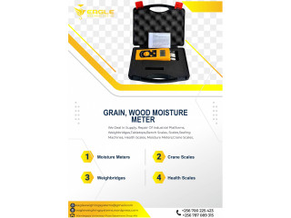 Handheld moisture meter for cereals