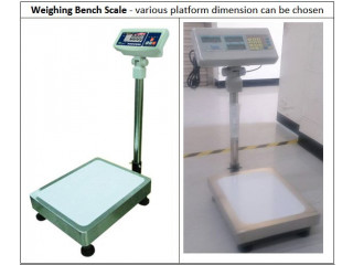 Industrial floor standing digital platform weighing scales