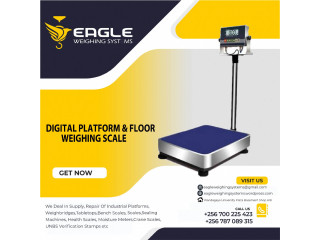 High Quality TCS digital platform weighing scale with checkered steel plate