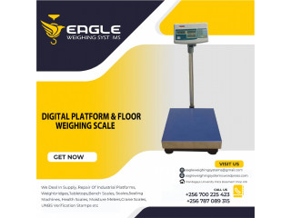 TCS series checkered steel 100kg 150kg 300kg digital platform weighing scale