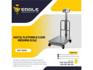 Convenient distant wireless platform scale