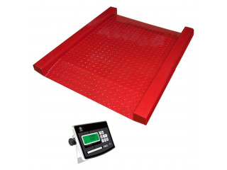 Weighing floor scales at Eagle Weighing systems Ltd