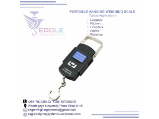 Waterproof digital hanging scales for fisheries in Uganda